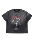 Washed Medusa Boxy Fit T-shirt