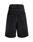 LÉVITER & DND4DES Dual Waist Washed Shorts