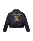 LÉVITER & “SPUR” Racing Embroidered Motorcycle Jacket