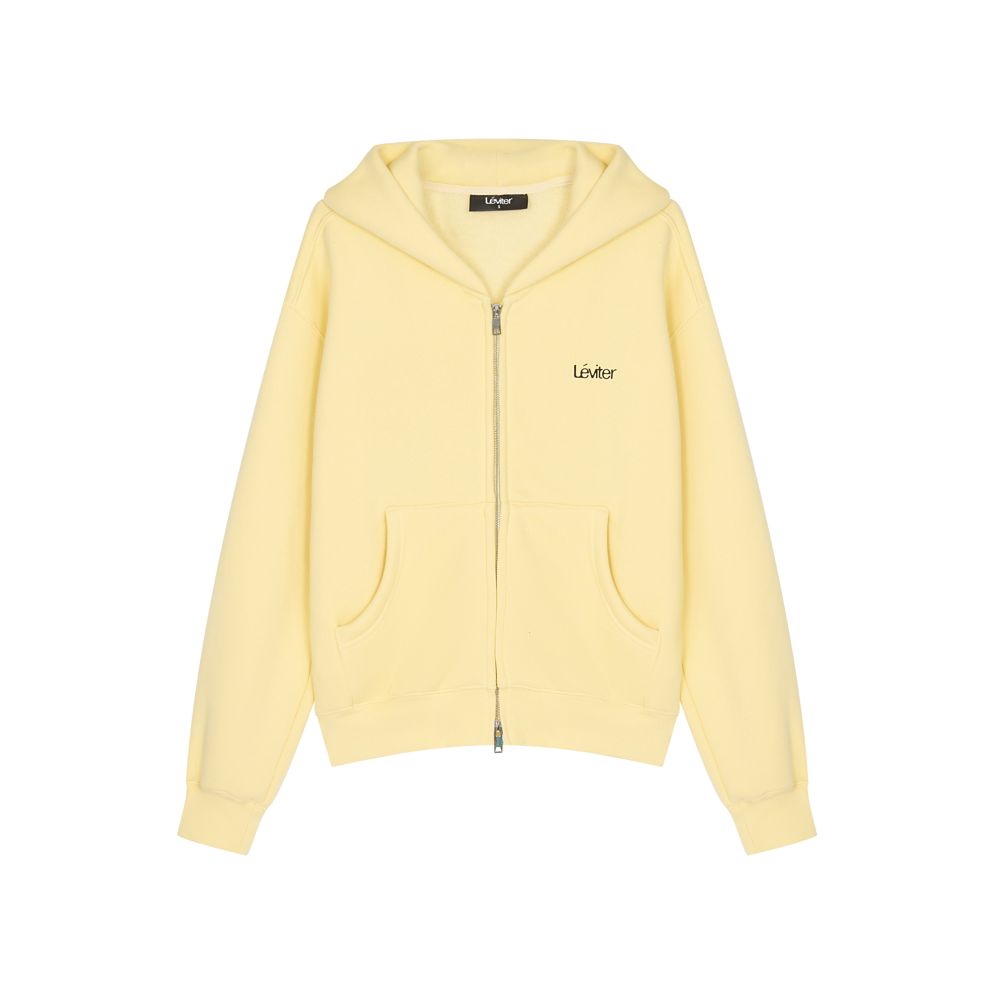 LÉVITER Essential Zip Hoodie – Butter Yellow – LEVITATE MTL