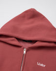 Léviter Essential Zip Hoodie – Clay Red