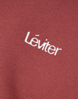 Léviter Essential Zip Hoodie – Clay Red
