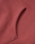 Léviter Essential Zip Hoodie – Clay Red