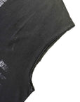REMAKE 25SS Handmade "ICONS OF FILTH" Cross-Layered Washed Sleeveless Vest