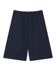 LÉVITER Wide Cropped Pants Navy
