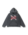 LÉVITER Wrecked Acid Wash Hoodie - Coming soon