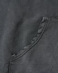 LÉVITER Wrecked Acid Wash Hoodie - Coming soon
