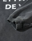 LÉVITER Wrecked Acid Wash Hoodie - Coming soon