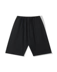 LÉVITER Essential Longline Sweat Shorts – Black