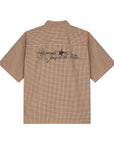 LVT Étoile Shirt- Coffee Brown Plaid