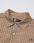 LVT Étoile Shirt- Coffee Brown Plaid