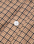 LVT Étoile Shirt- Coffee Brown Plaid