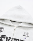 Léviter College Zip Hoodie – Heather Grey