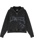 Léviter Rust Washed Zip Hoodie