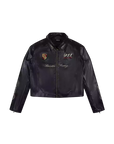 LÉVITER & “SPUR” Racing Embroidered Motorcycle Jacket