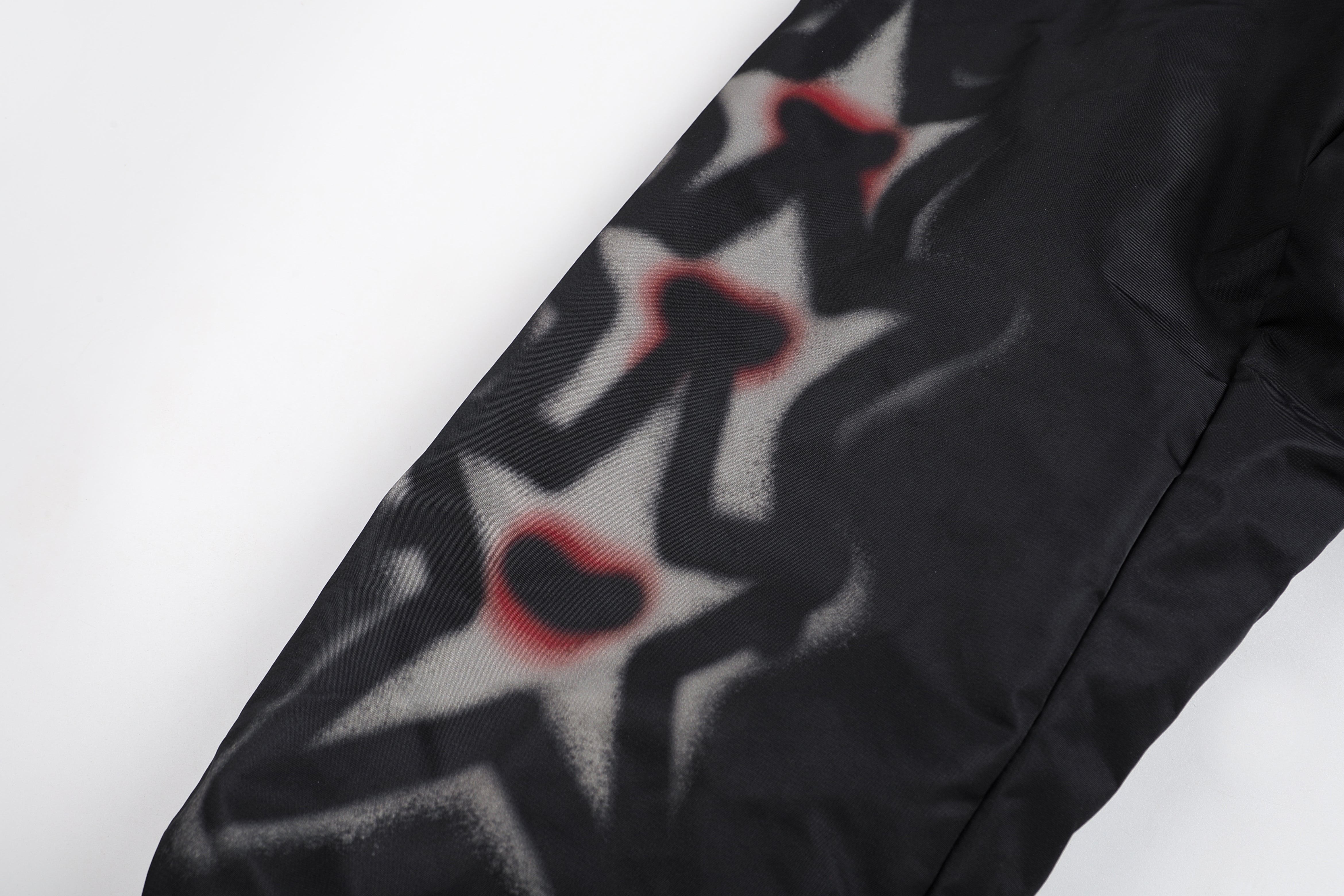 LÉVITER &amp; DND4DES Graffiti Embroidered Dog Bomber Jacket