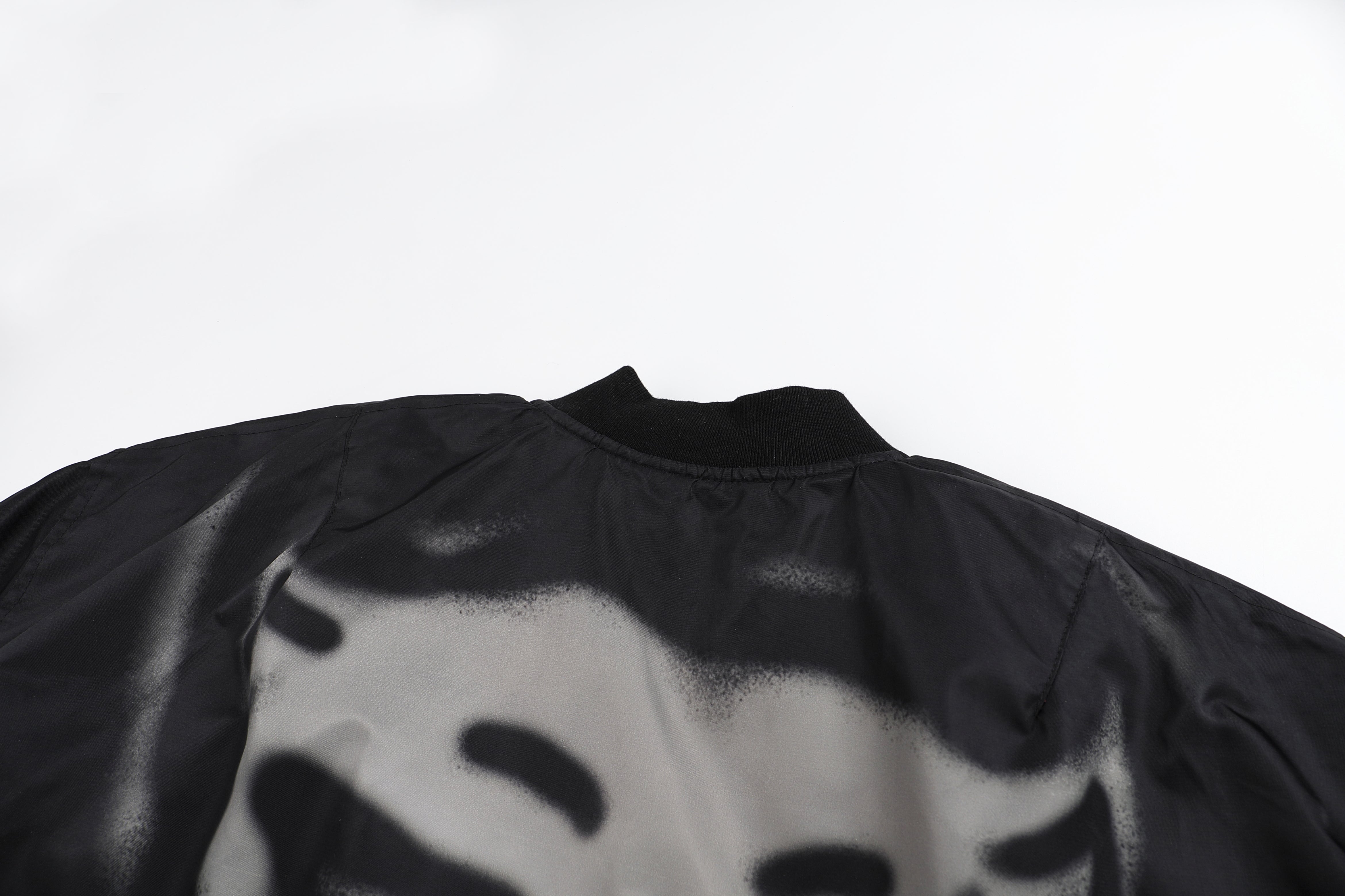 LÉVITER &amp; DND4DES Graffiti Embroidered Dog Bomber Jacket