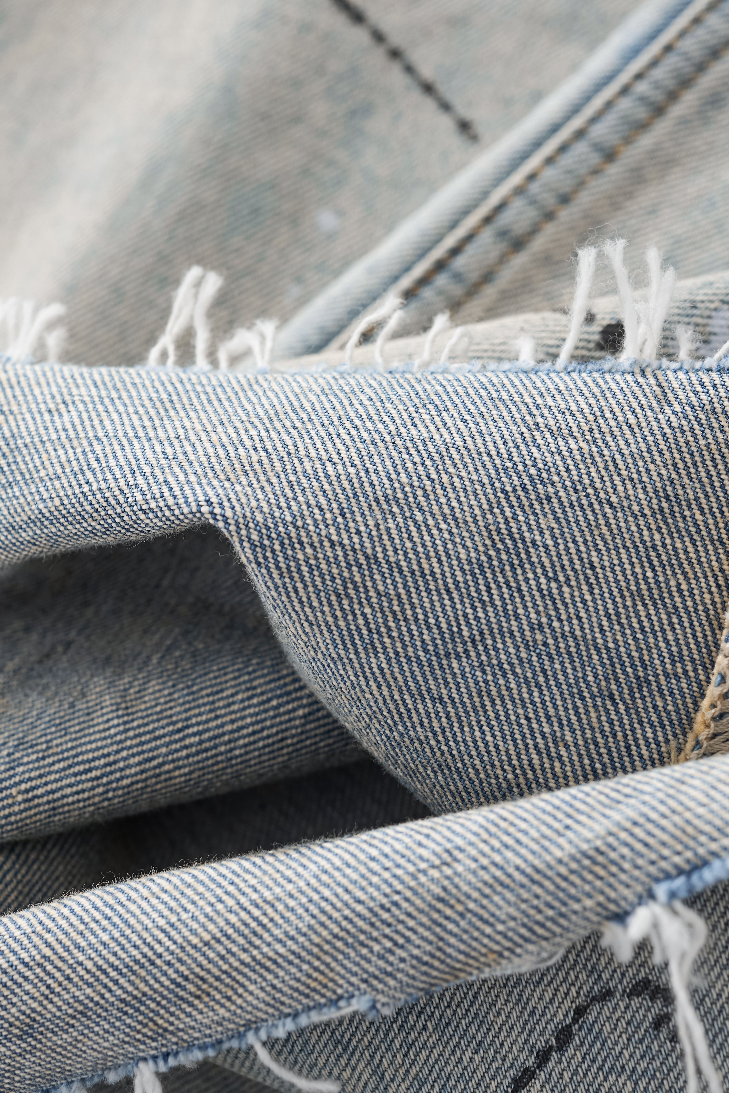 LÉVITER &amp; Fragment Washed Denim