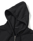 LÉVITER & Dagger Tribal Logo Hood Zip Up BLACK