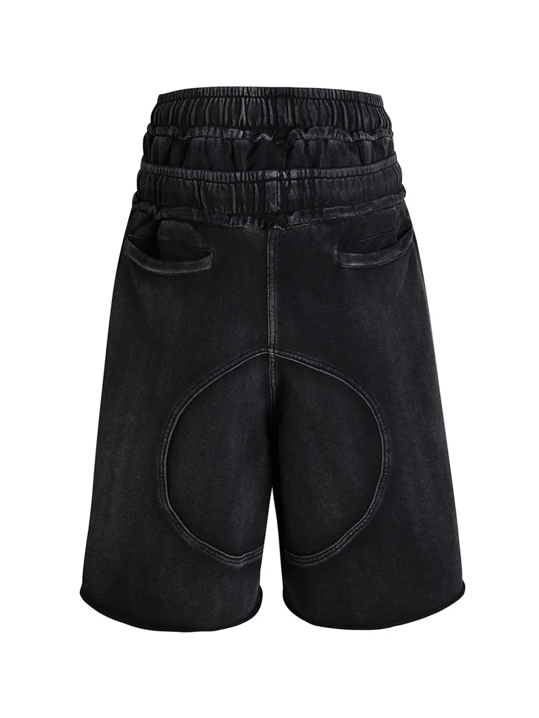 LÉVITER &amp; DND4DES Dual Waist Washed Shorts