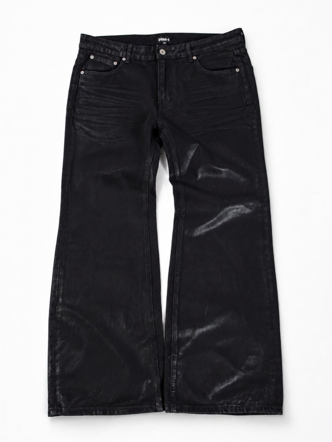 LÉVITER &amp; Plan.T Waxed Denim Bootcut