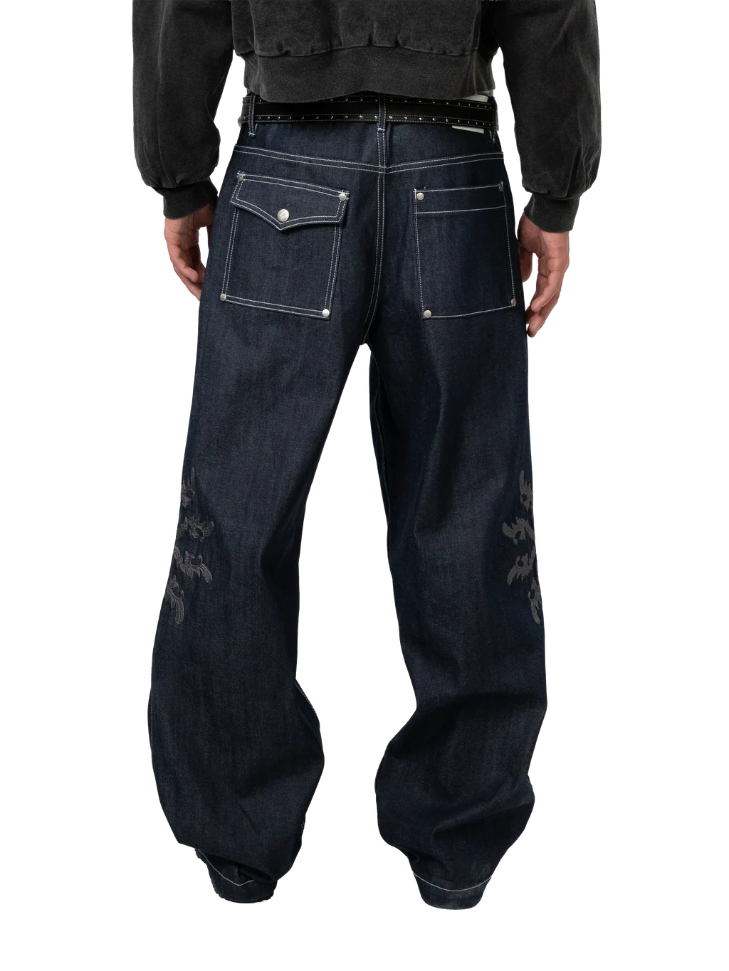 LÉVITER &amp; ADVENES Sickle Star Raw Denims