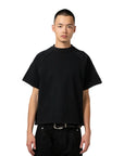 LÉVITER & ADVENES Black Interlace T-Shirt