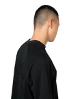 LÉVITER & ADVENES Black Interlace T-Shirt