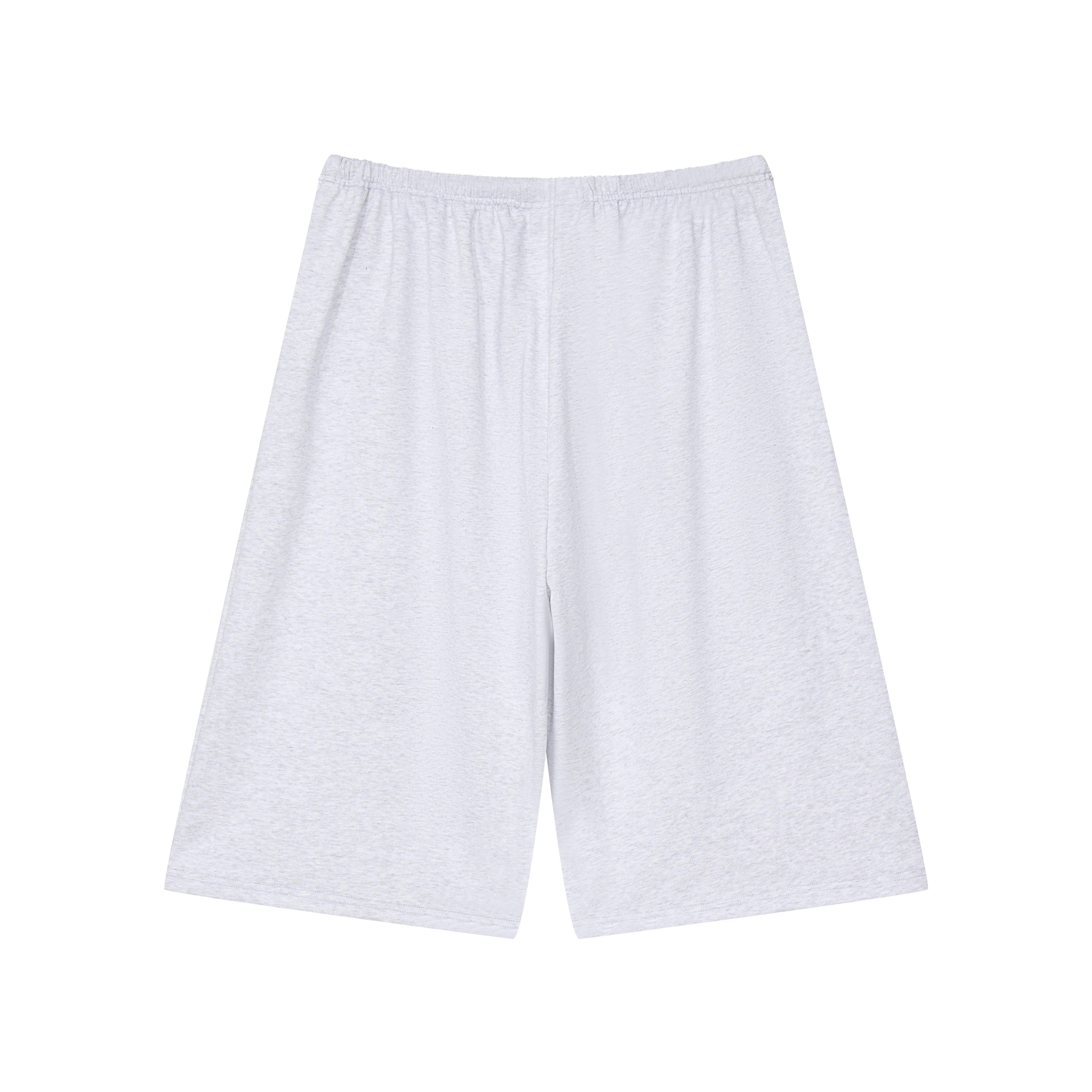 LÉVITER Wide Cropped Pants Heather Grey