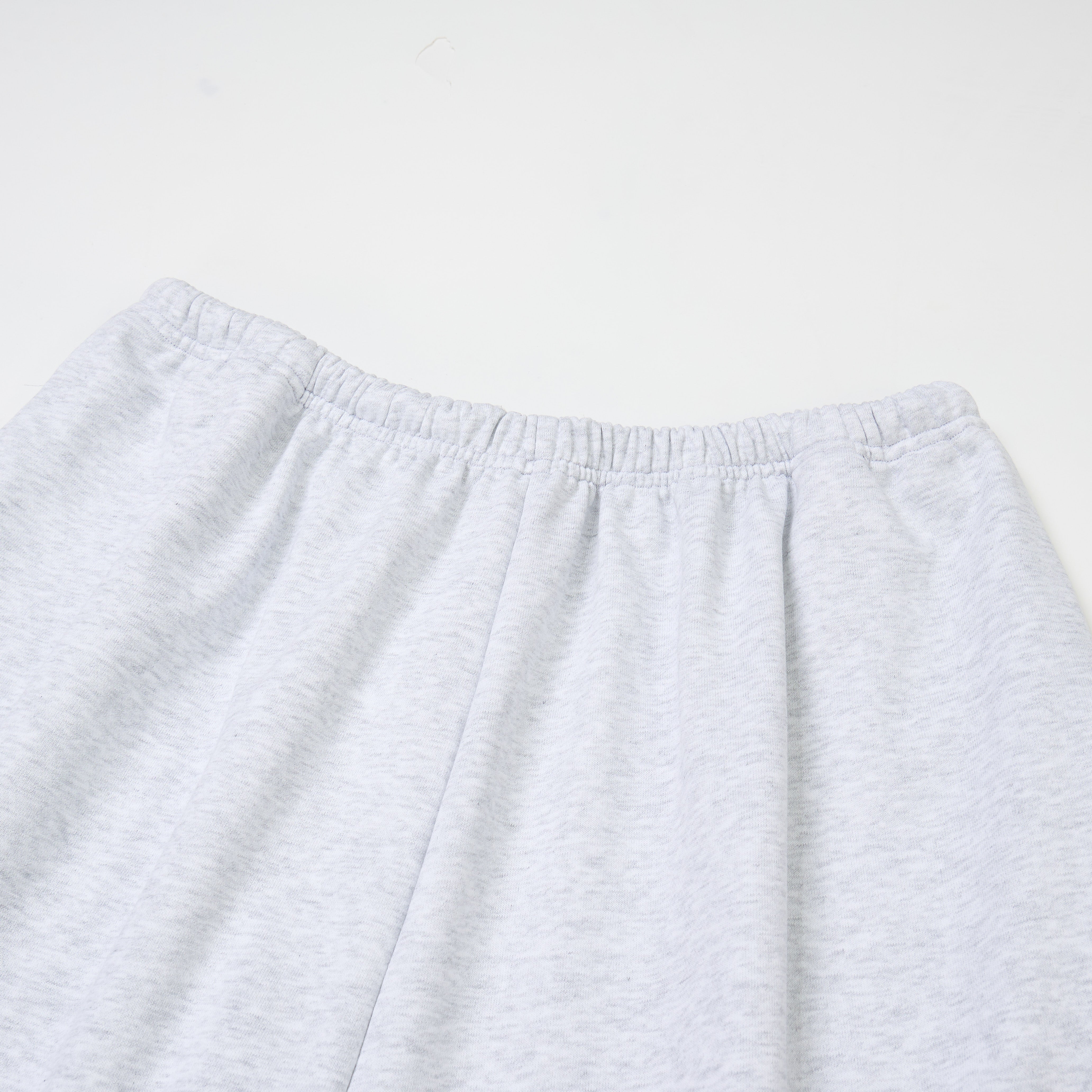 LÉVITER Wide Cropped Pants Heather Grey