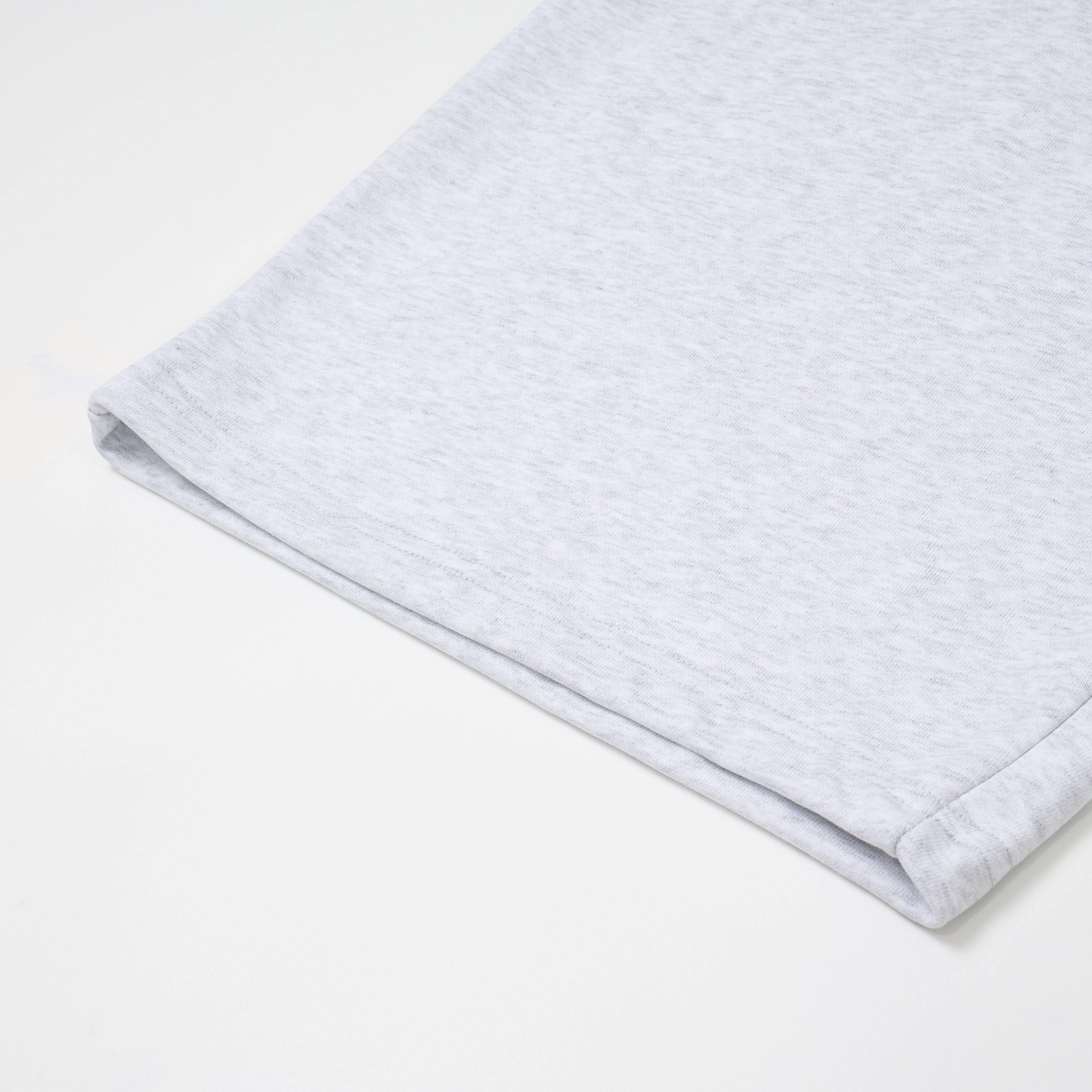 LÉVITER Wide Cropped Pants Heather Grey