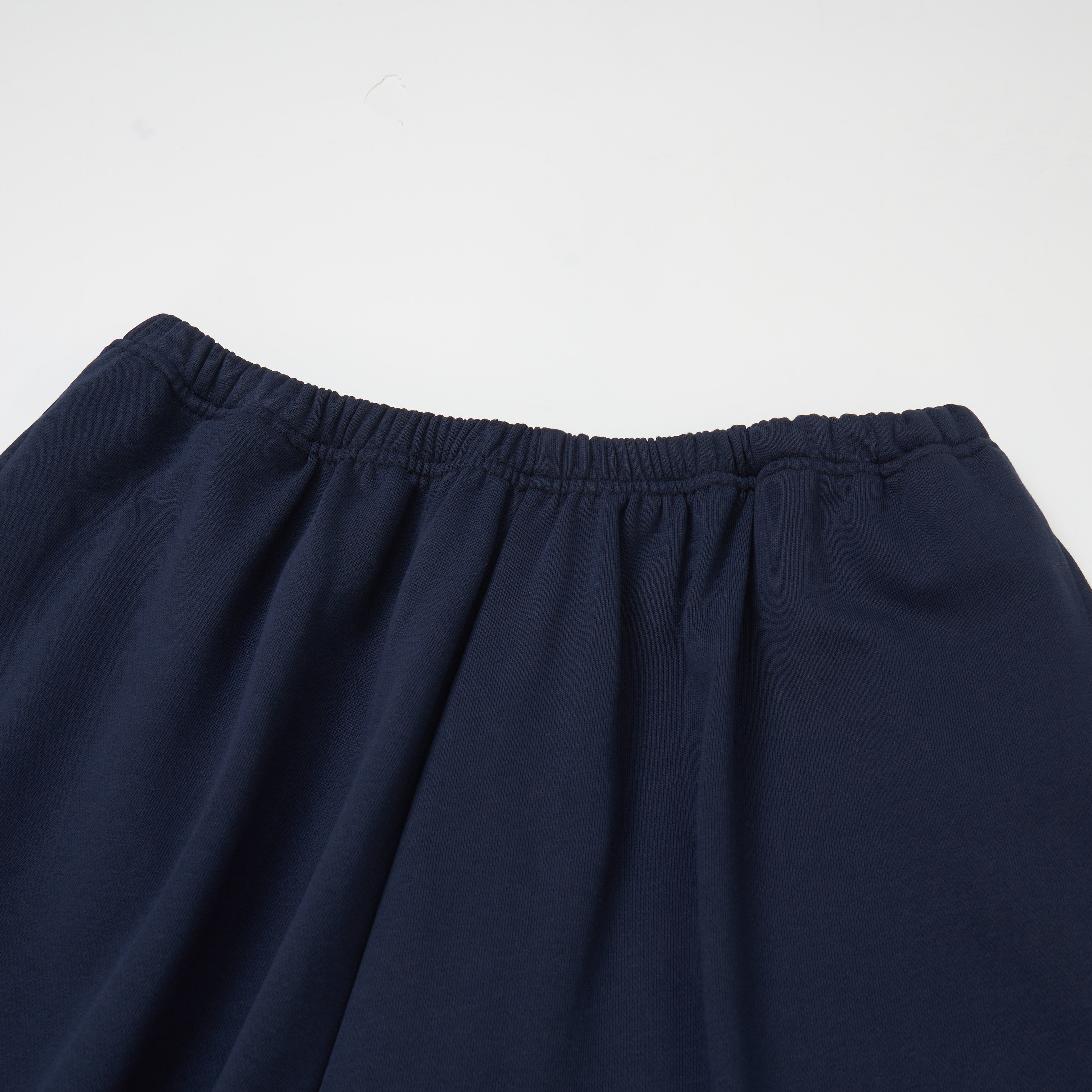LÉVITER Wide Cropped Pants Navy