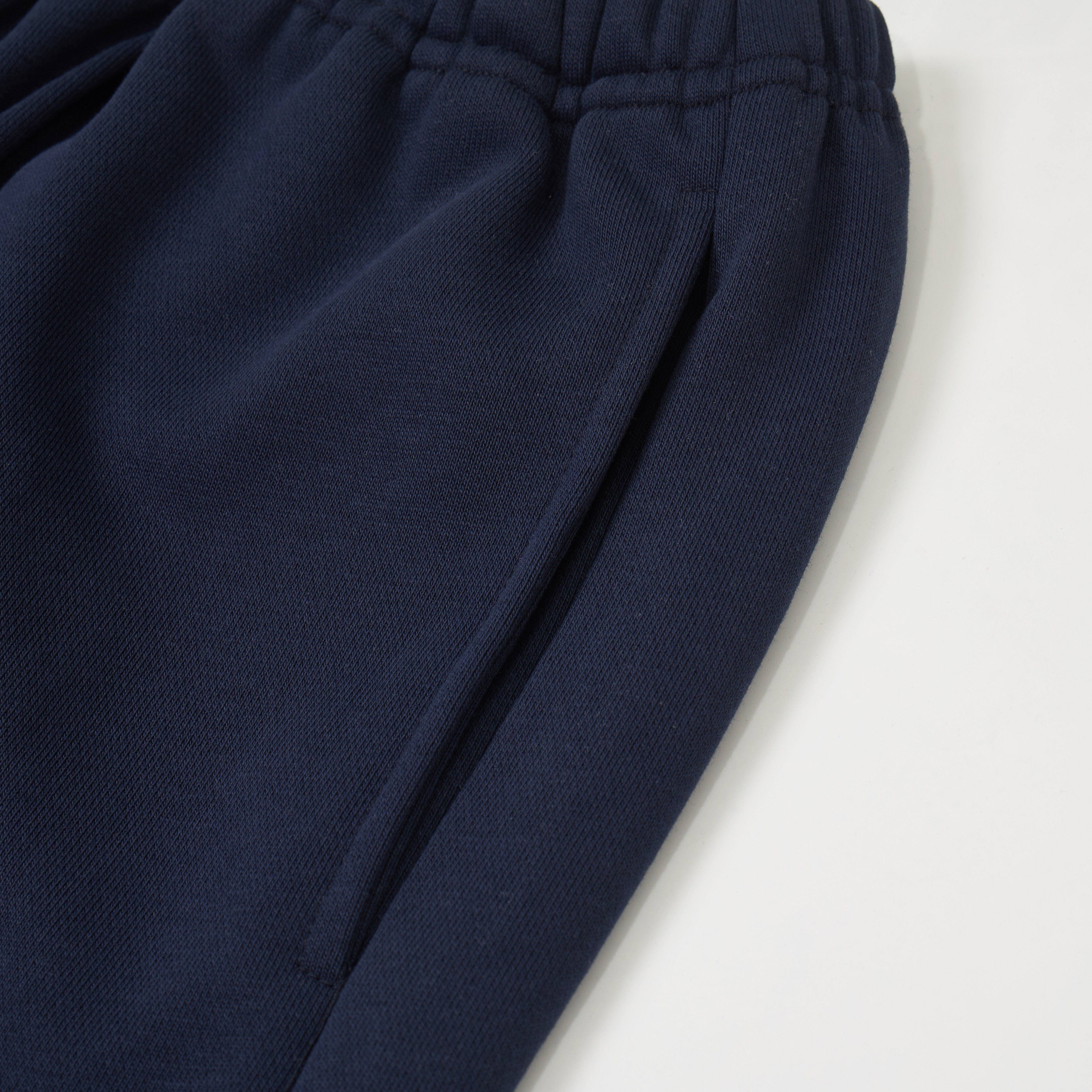 LÉVITER Wide Cropped Pants Navy