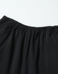 LÉVITER Essential Longline Sweat Shorts – Black