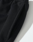 LÉVITER Essential Longline Sweat Shorts – Black
