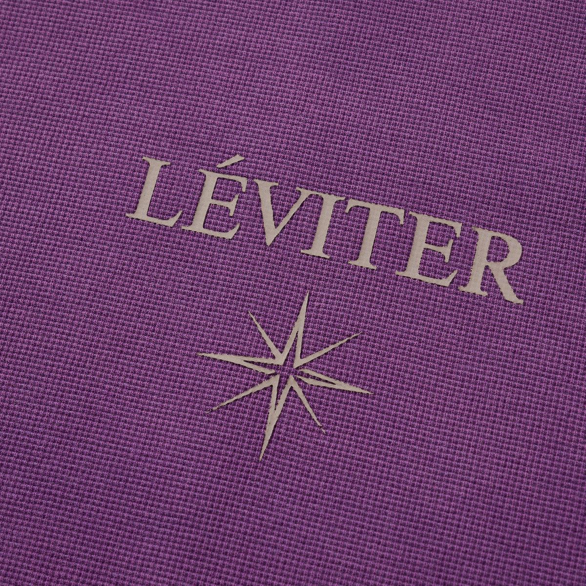 LÉVITER Vêtements Cropped Thermal — Washed Purple