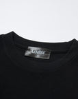 LÉVITER Vêtements Cropped Thermal — Washed Black