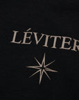 LÉVITER Vêtements Cropped Thermal — Washed Black