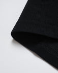 LÉVITER Vêtements Cropped Thermal — Washed Black