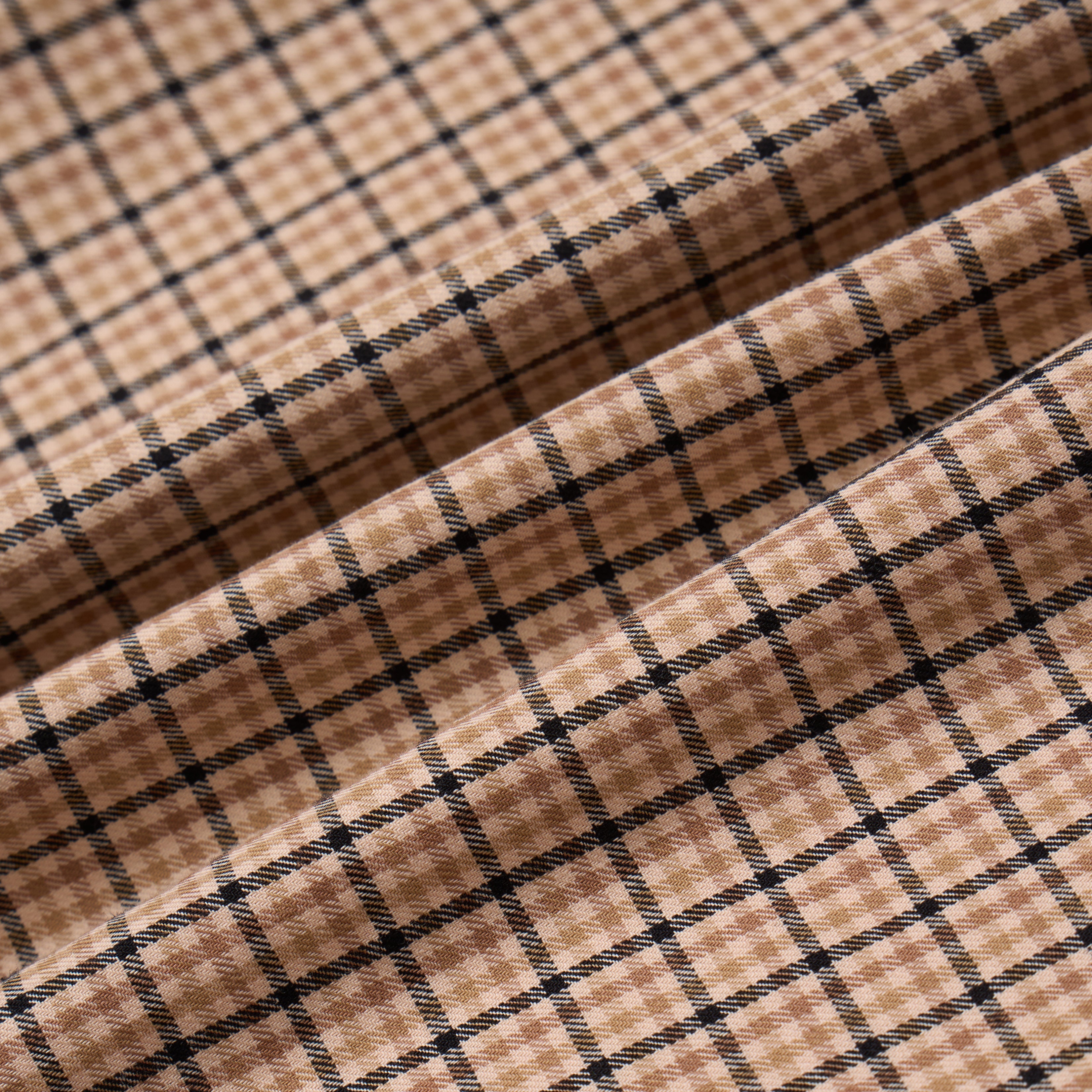 LVT Étoile Shirt- Coffee Brown Plaid