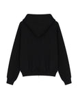 Léviter College Graphic Zip Hoodie – Black
