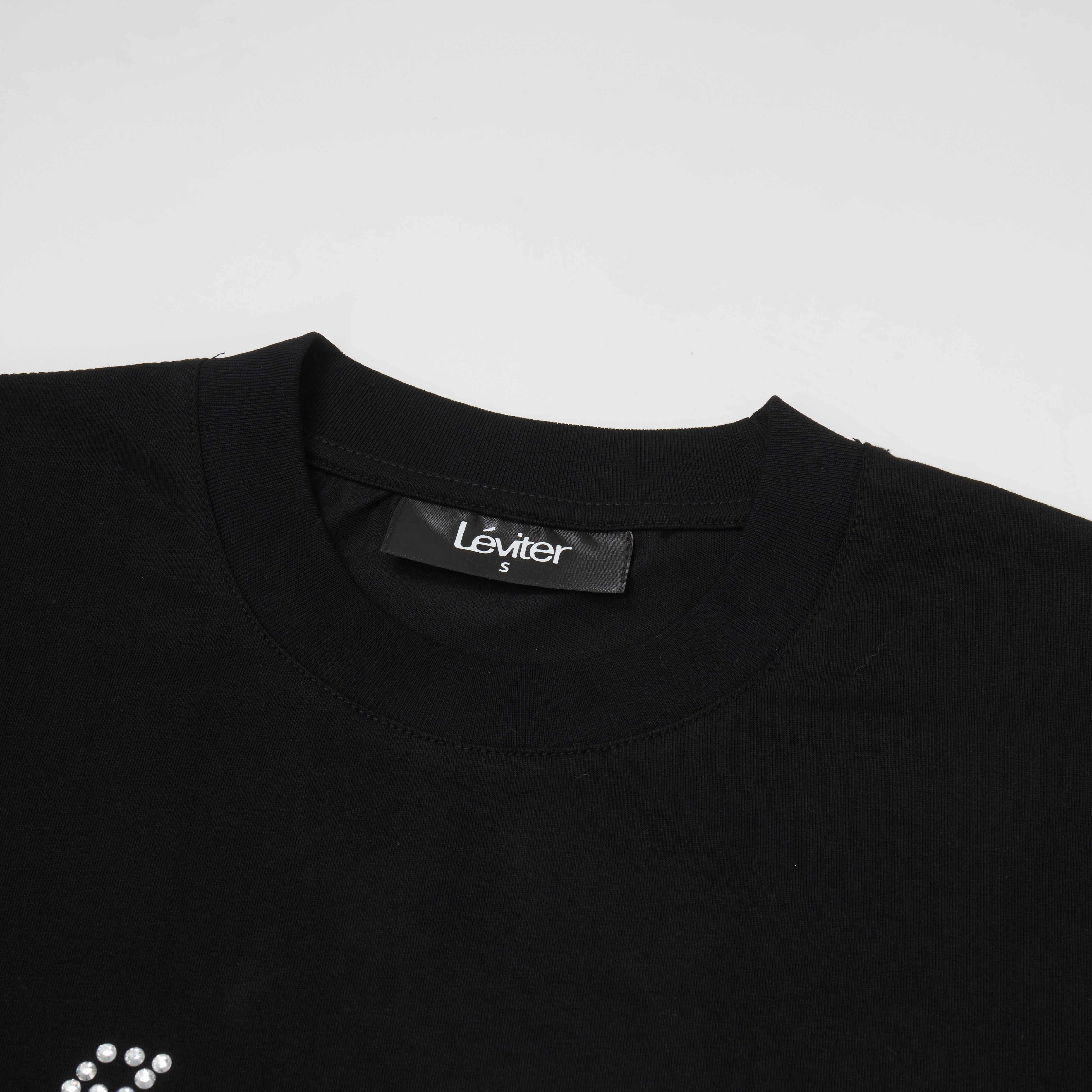 LÉVITER AirCool Stud Tee — Black