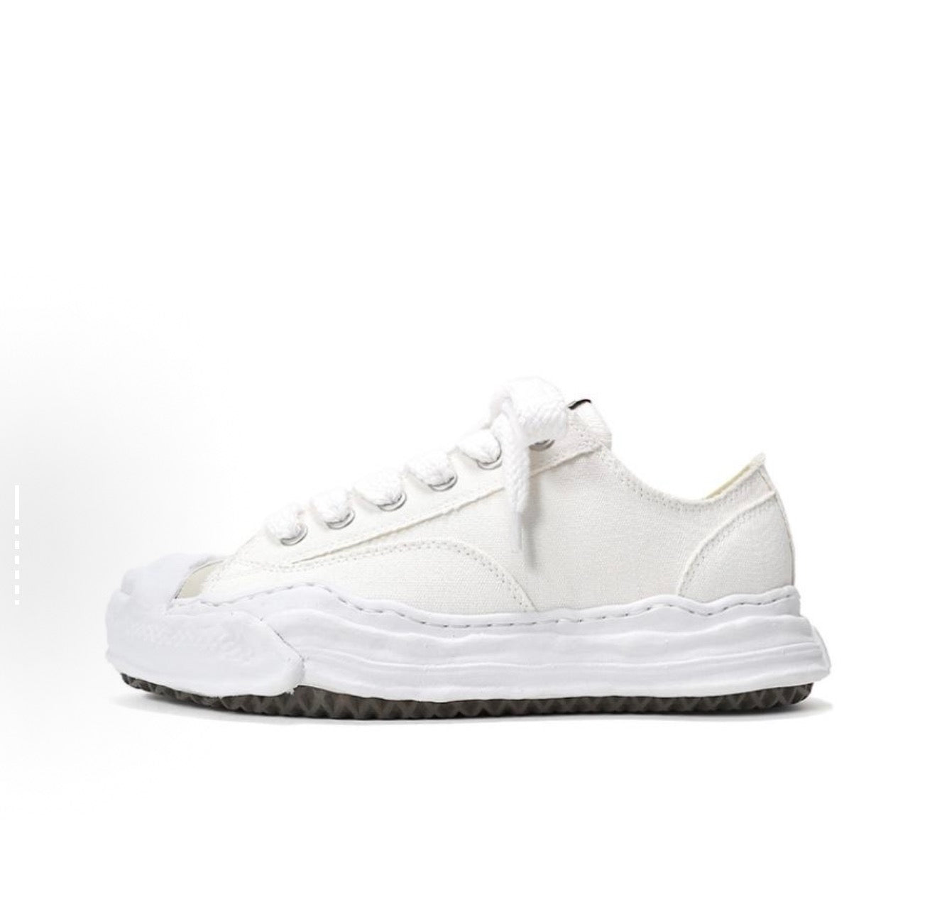 Beige 'Hank' OG Sole Garment Dyed Canvas Sneakers