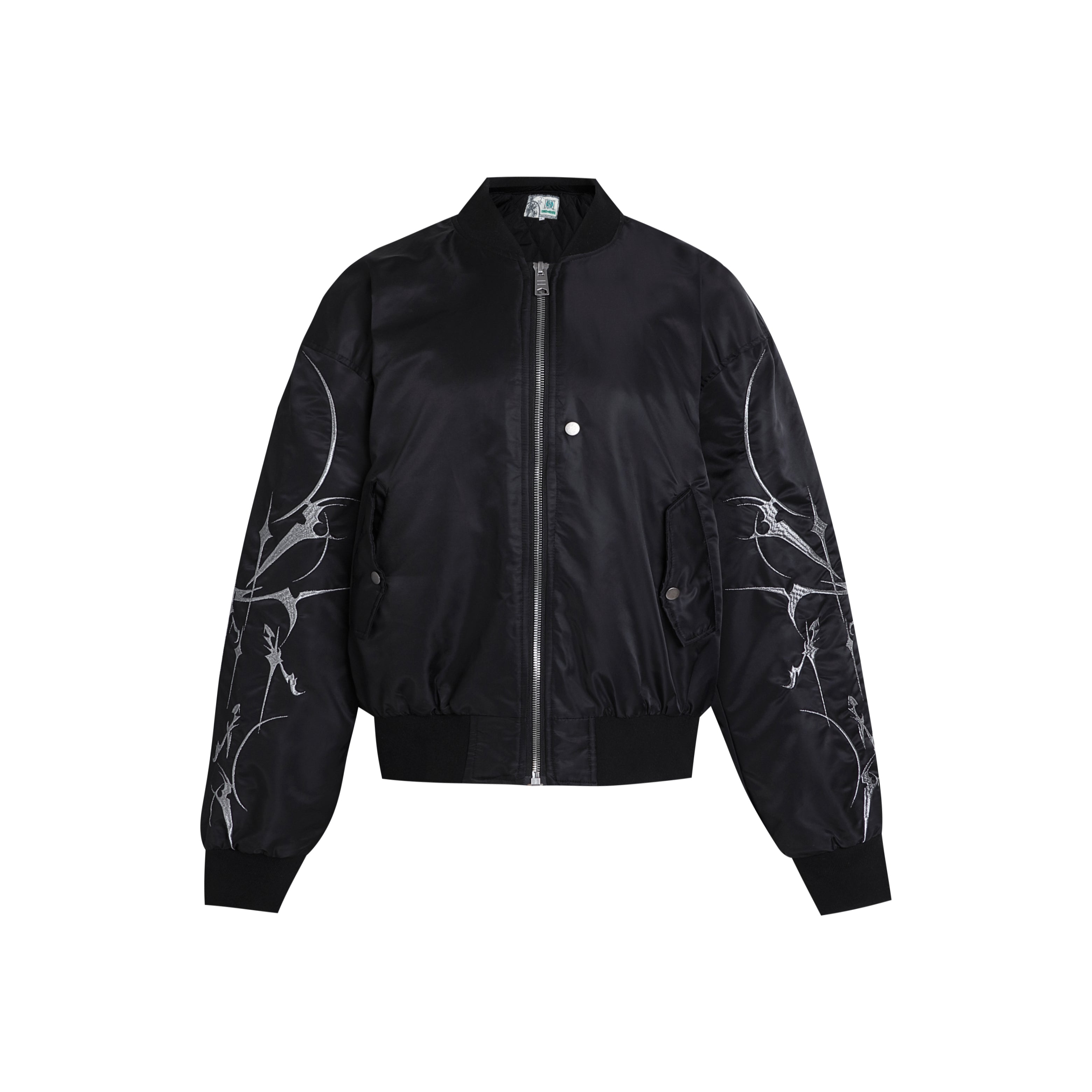 LÉVITER &amp; DND4DES Graffiti Embroidered MA1 Bomber Jacket