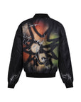 LÉVITER & DND4DES Graffiti Embroidered MA1 Bomber Jacket