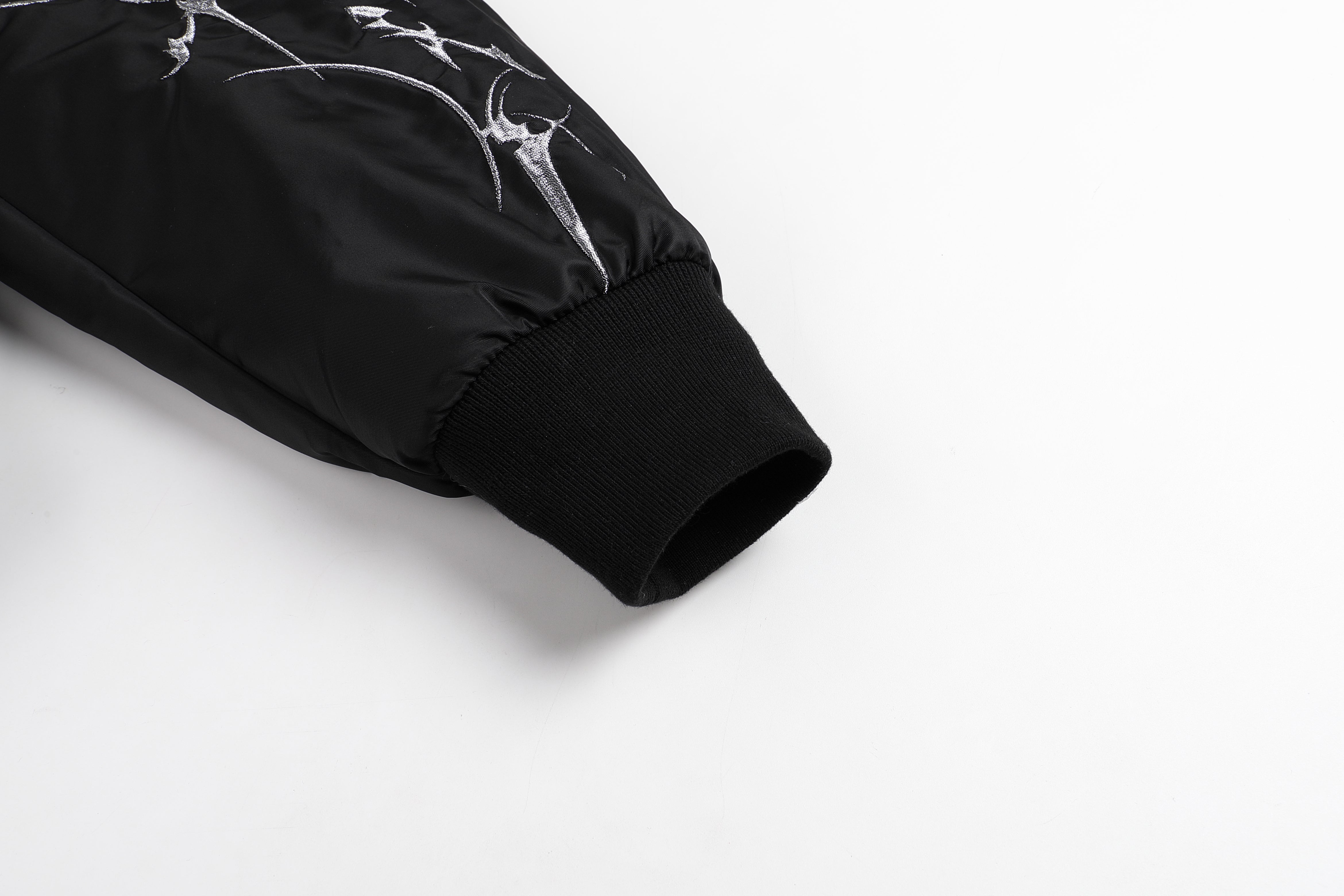 LÉVITER &amp; DND4DES Graffiti Embroidered MA1 Bomber Jacket