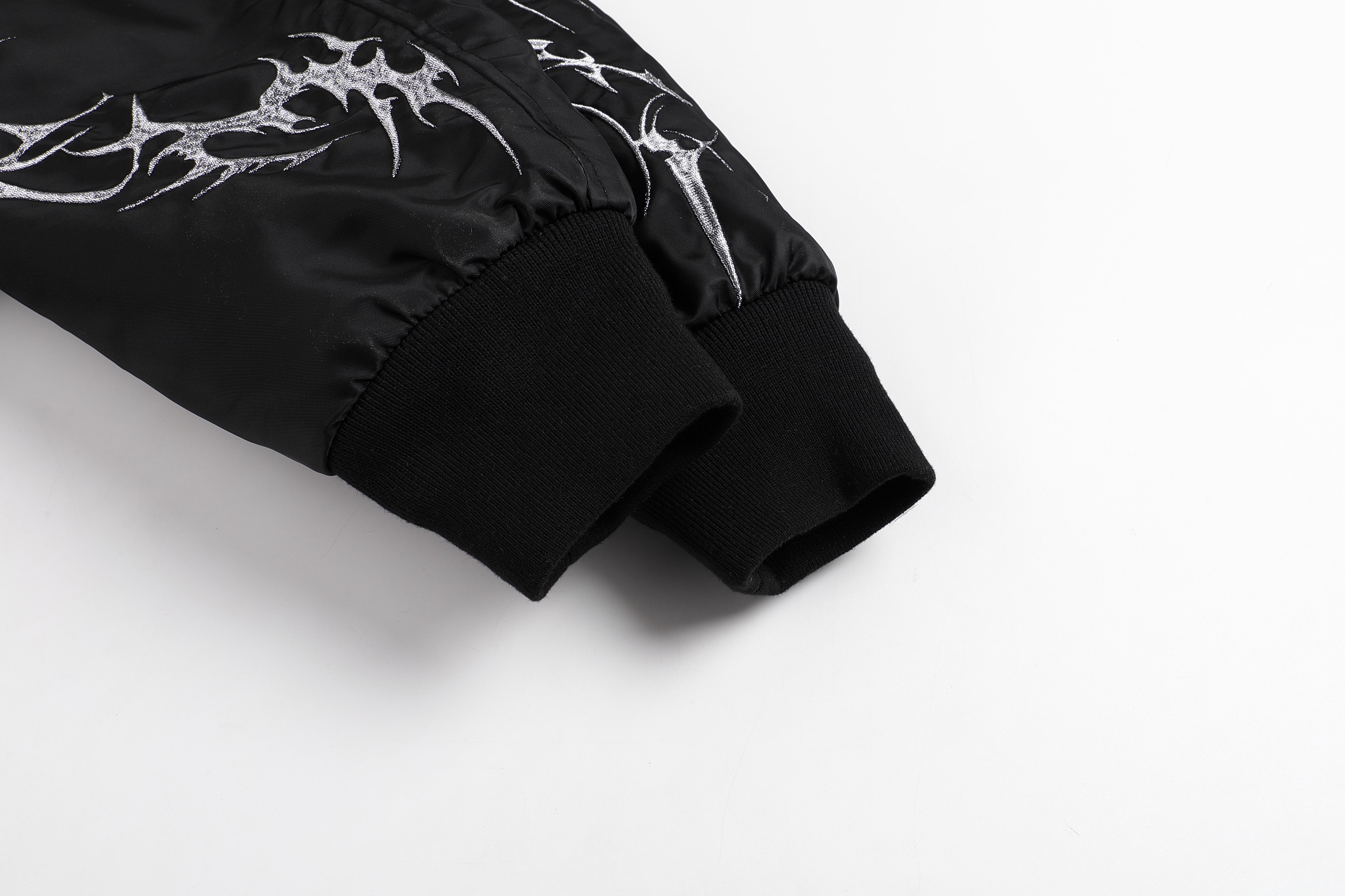LÉVITER &amp; DND4DES Graffiti Embroidered MA1 Bomber Jacket