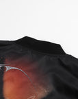 LÉVITER & DND4DES Graffiti Embroidered MA1 Bomber Jacket