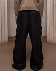 LÉVITER & DND4DES Stacked Button Fly Denim