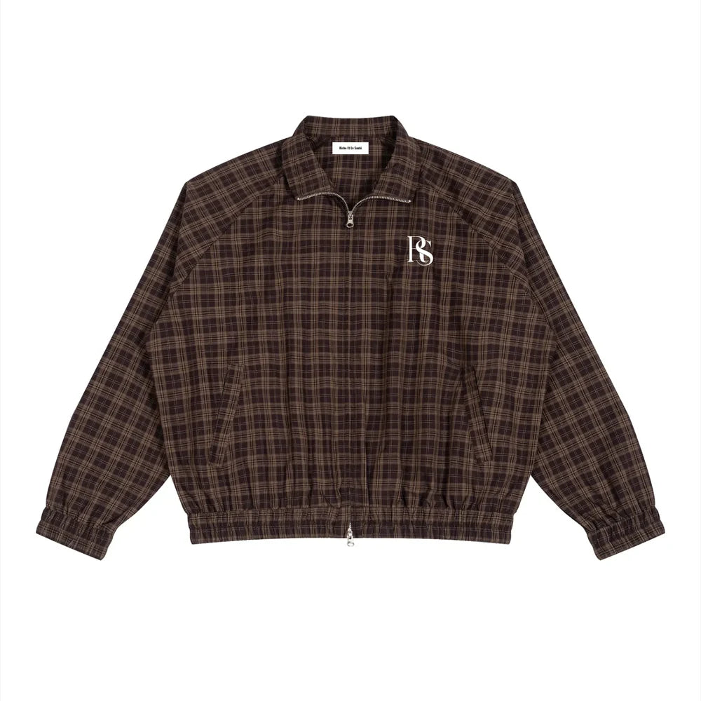 LÉVITER &amp; Riche Et En Santé Plaid Jacket